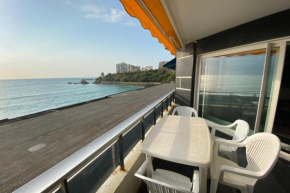 Salty Daze 1st line Studio Côte des Basques 180 ocean view - parking